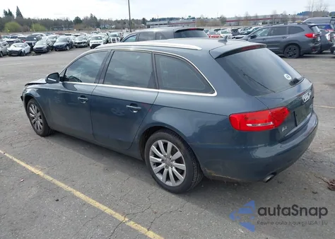 2010 Audi A4 2.0T Premium from USA, damaged, VIN WAUWFAFL2AA026379